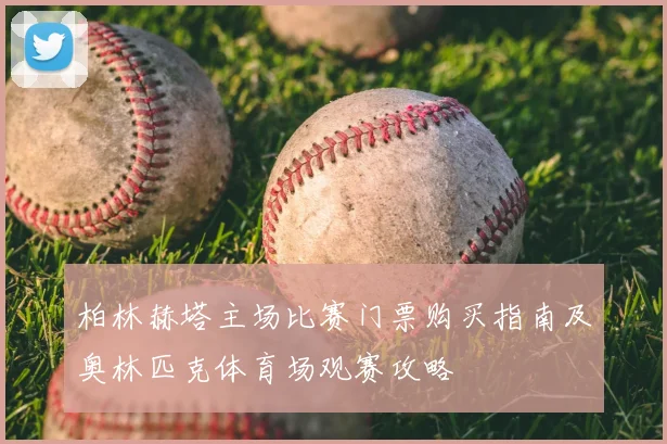 柏林赫塔主场比赛门票购买指南及奥林匹克体育场观赛攻略